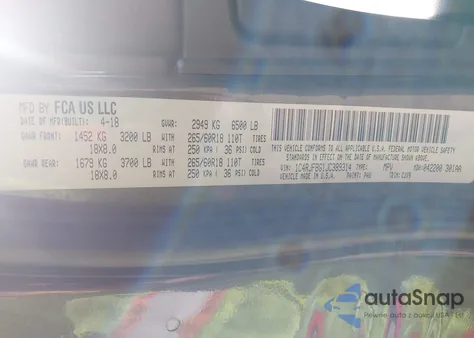 2018 Jeep Grand Cherokee Limited 4X4 из США, поврежденный, VIN 1C4RJFBG1JC389314